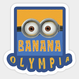 MINIONS USA OLYMPIA Sticker